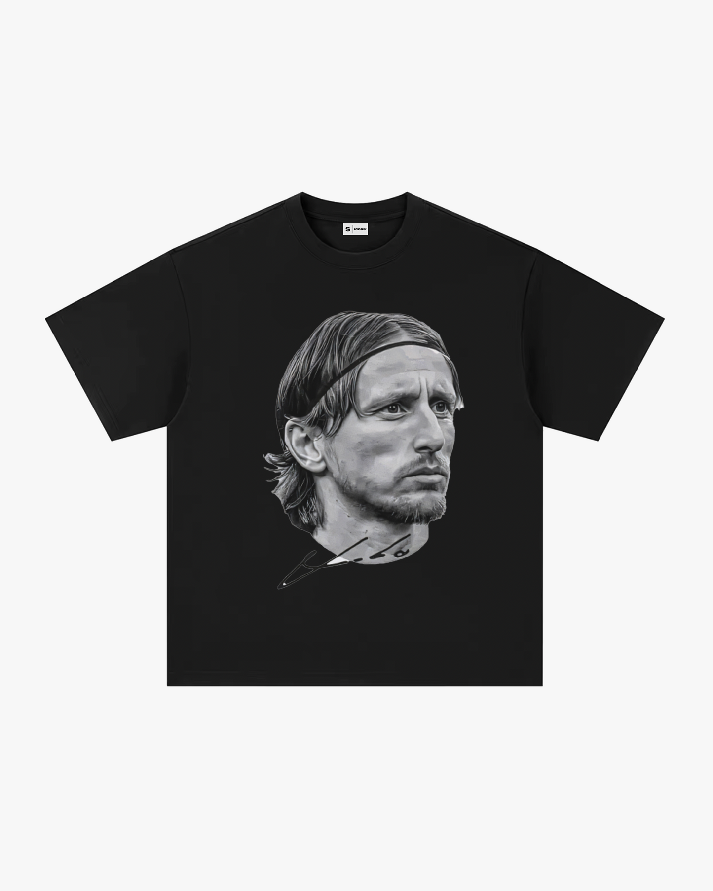 MODRIC ICONS TEE BLACK