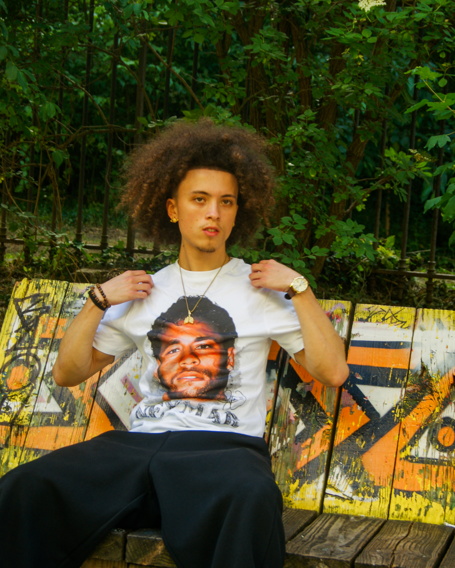 NEYMAR BALLON D'OR WHITE TEE