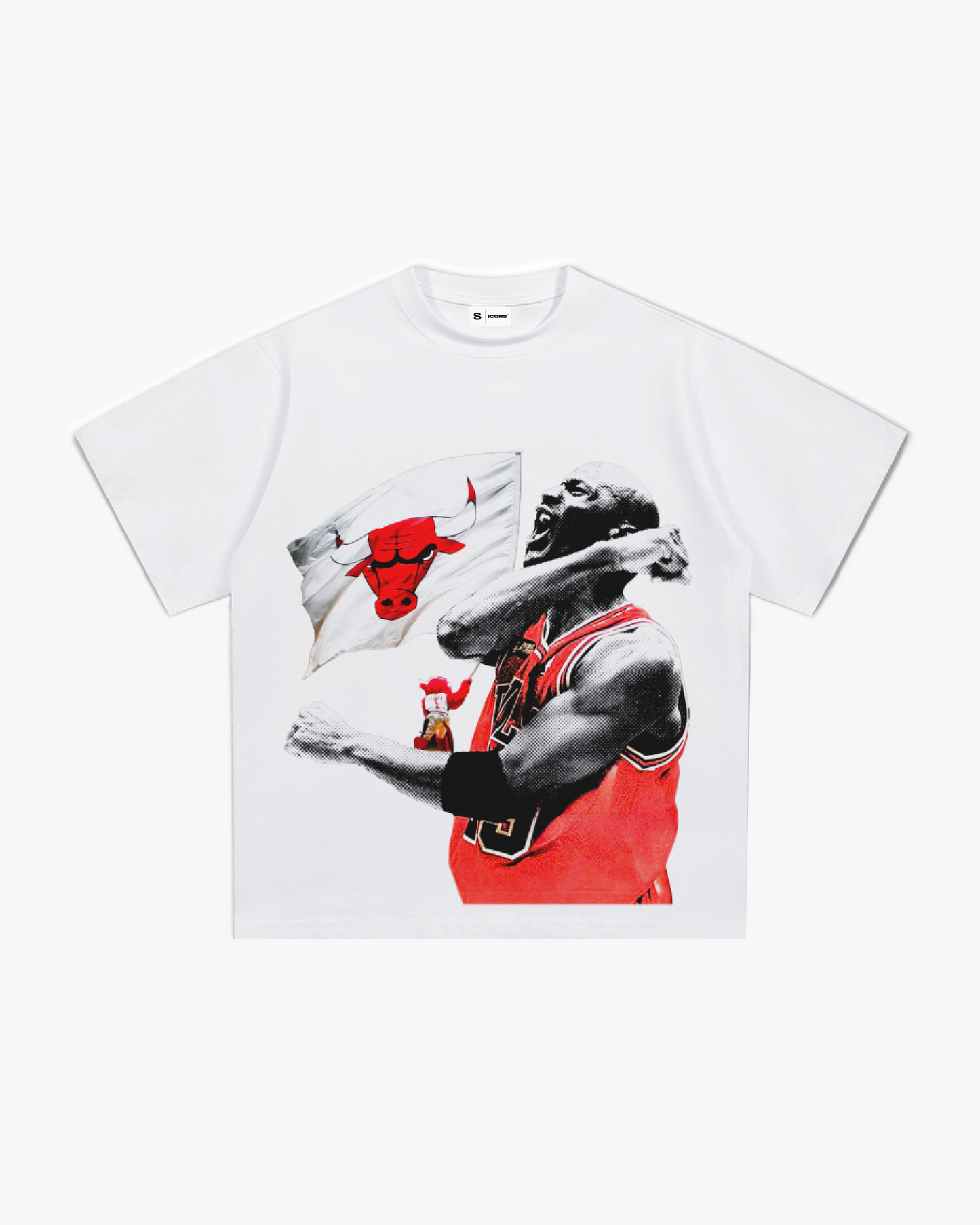 MICHAEL JORDAN WHITE TEE