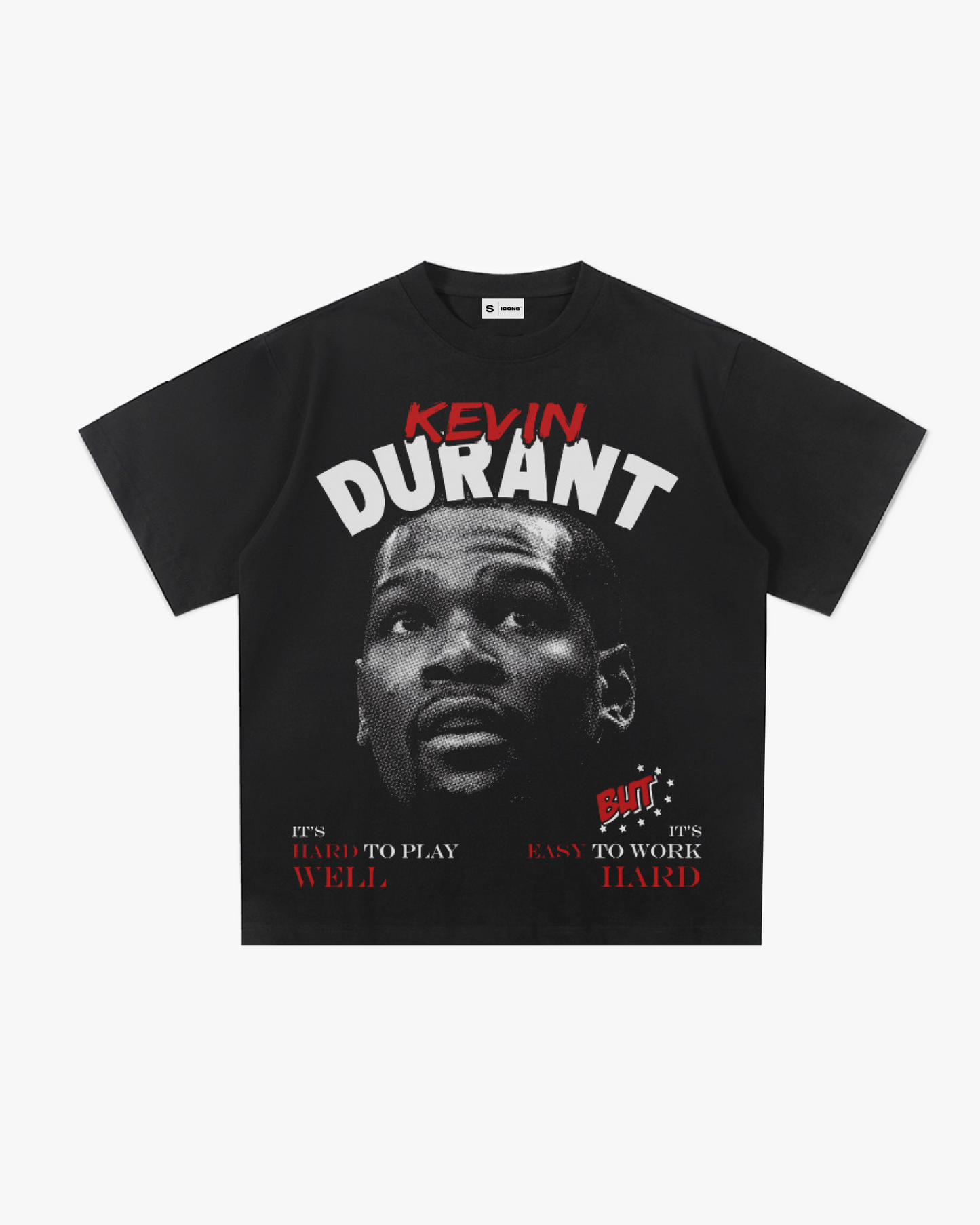 KEVIN DURANT BLACK TEE